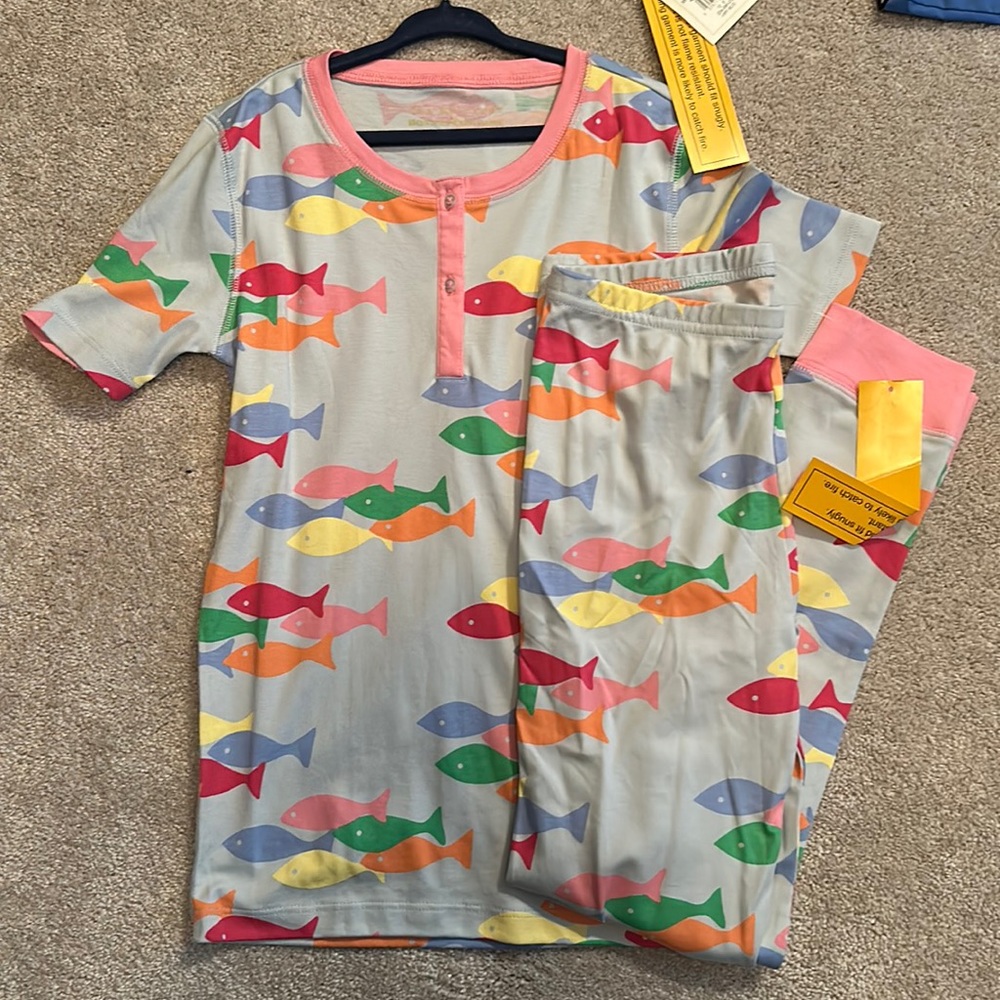 The Beaufort Bonnet Company Sara Jane's Short Sleeve Set size 12